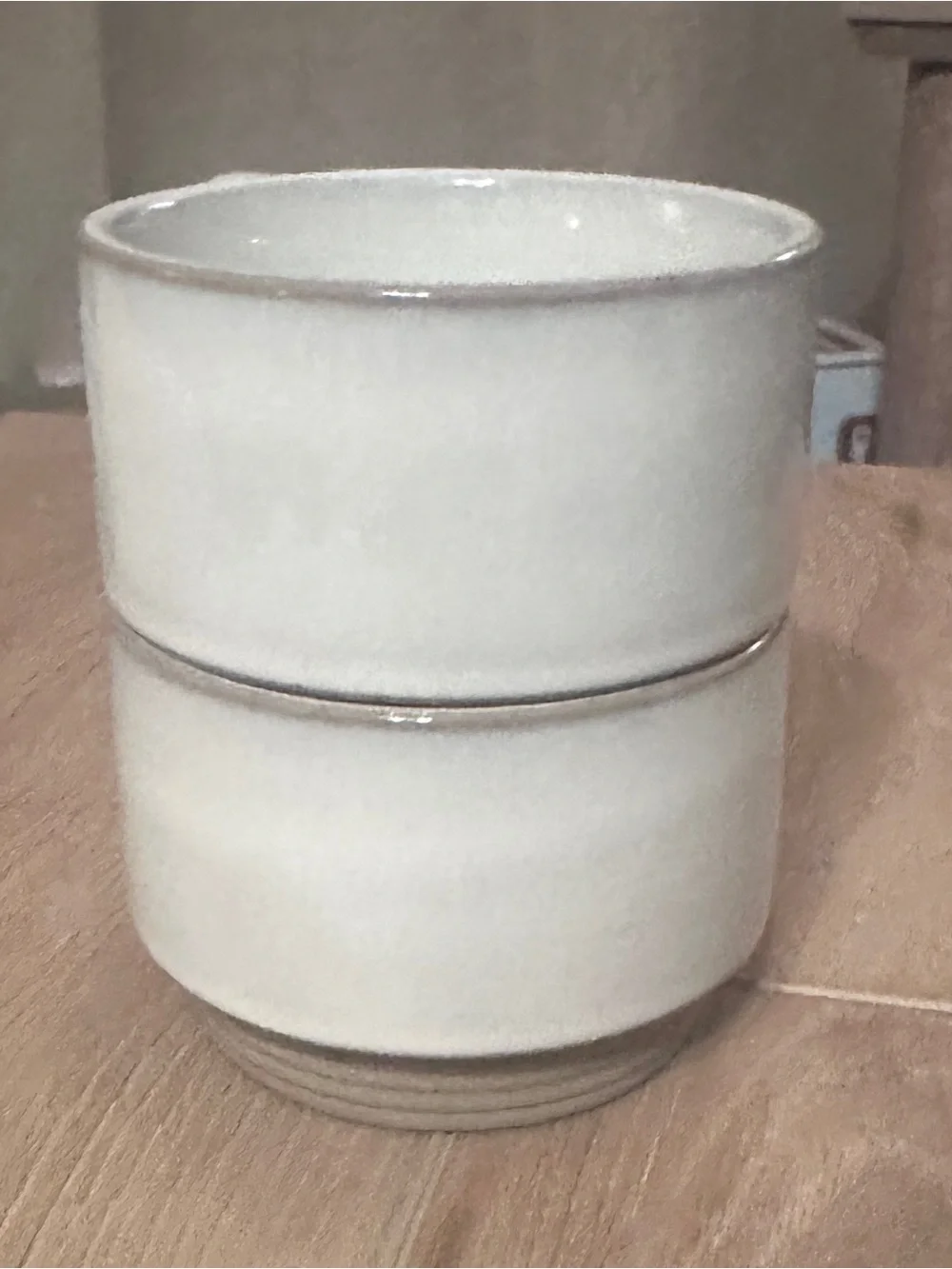 Hearth & Hand White Ceramic 'Find Rest' & 'Find Beauty' Mug Set